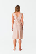 Ethereal Blush Pink Silk Nightdress
