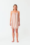 Soft Hour Blush Pink Silk Chemise