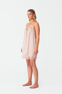 Soft Hour Blush Pink Silk Chemise