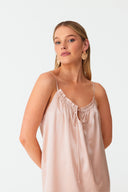 Soft Hour Blush Pink Silk Chemise