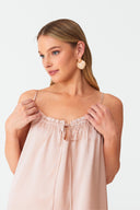 Soft Hour Blush Pink Silk Chemise